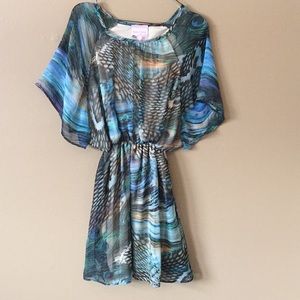 Peacock Dress